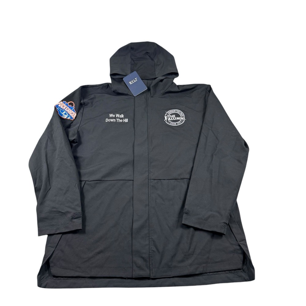 Bylt Elite + Shelter Jacket Mens XXL Black Magnetic Closure Full Zip Hooded NWT